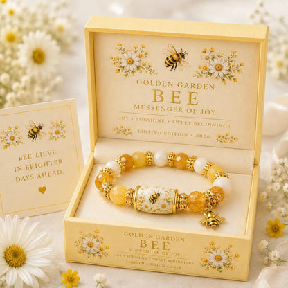 Boxed bracelet: Golden Bee
