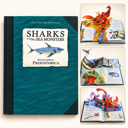Sharks and Sea Monsters clean cover without attribution